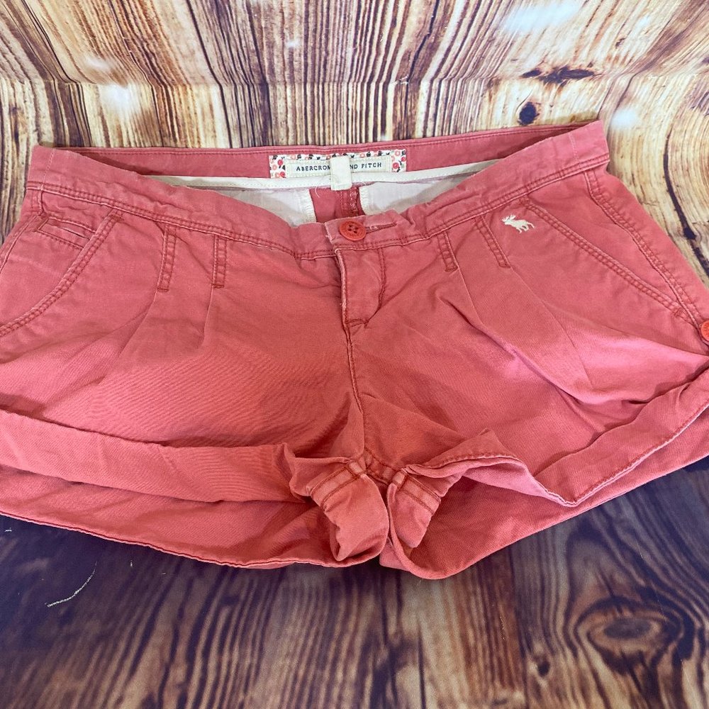 Abercrombie & Fitch Pink Cotton Shorts